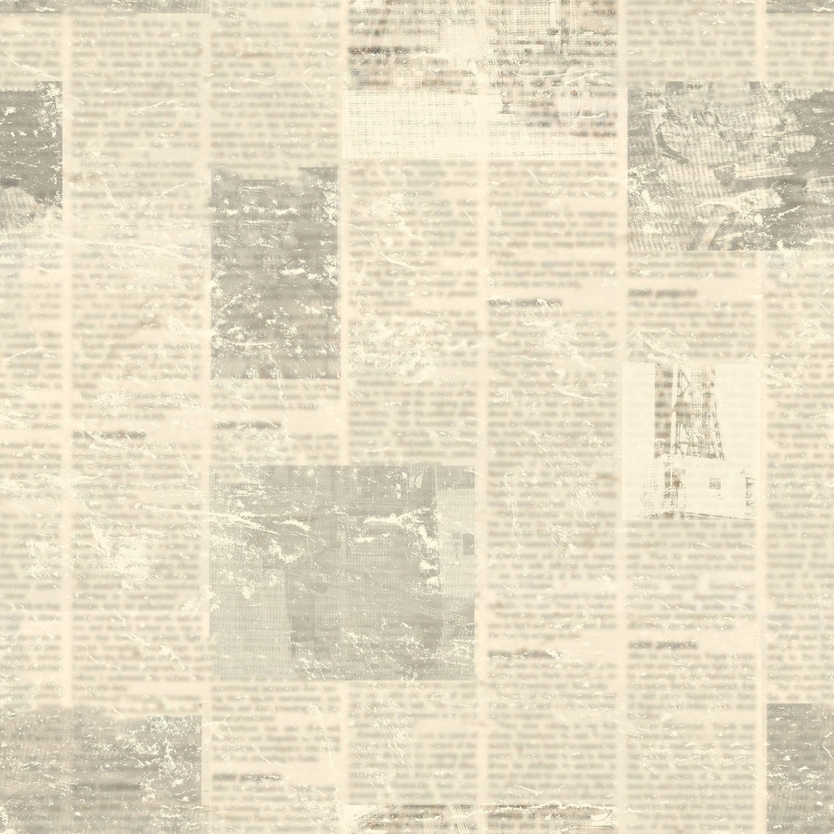 Newspaper Seamless Pattern
